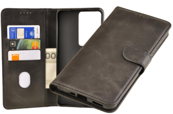 Etui portfel Wallet do Realme C75 czarny