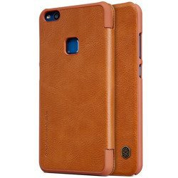 Etui Nillkin Qin leather case do HUAWEI P10 Lite brązowy