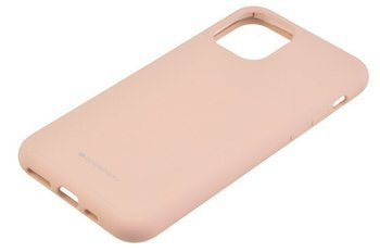 Etui Mercury Goospery Silicone do iPhone 11 Pro różowy
