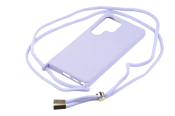 Etui ze sznurkiem RCK do Samsung Galaxy S25 Ultra fioletowy