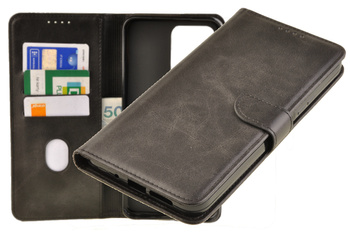 Etui portfel Wallet do Xiaomi Redmi 15 czarny