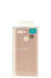 Etui Mercury Goospery Soft Feeling do XIAOMI REDMI 6 beżowy