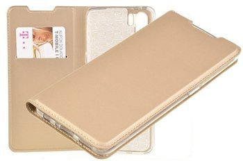 Etui Skin Book do Oppo A91 złoty