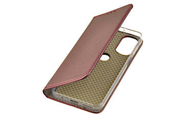Etui Wezyr do Motorola Moto G31 / G41 bordowy