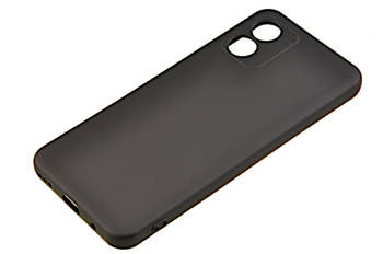 Etui silikonowe Tint do Motorola Moto E13 czarny
