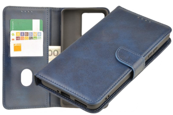 Etui portfel Wallet do Motorola Edge 70 granatowy