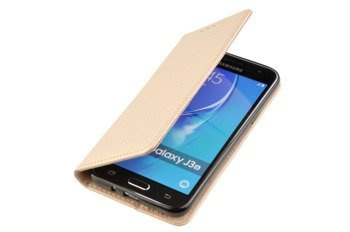 Etui Smart do SAMSUNG GALAXY J3 2016 J320 złoty