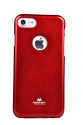 Etui Mercury Goospery Jelly Case (W) do iPhone 7 / 8 czerwony