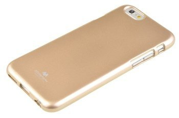 Etui Mercury Goospery Jelly Case (Z) do iPhone 6 / 6S 4.7 złoty