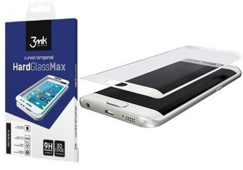 3MK SZKŁO HARTOWANE HardGlass Max do SAMSUNG GALAXY S7 EDGE biały