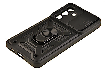 Pancerne etui Armor z osłoną aparatów do Samsung Galaxy S25 FE czarny
