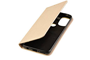 Etui Smart do Motorola Moto G71 5G złoty