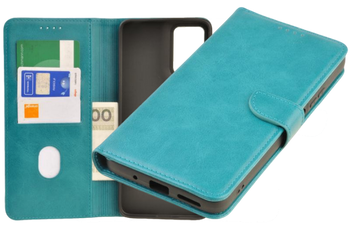 Etui portfel Wallet do Motorola Moto G06 Power zielony