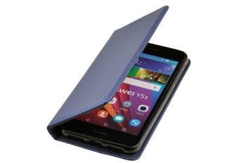 ETUI SMART W2 do HUAWEI Y6II Compact Y5II niebieski