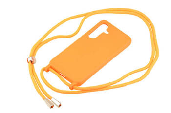 Etui ze sznurkiem RCK do Samsung Galaxy S24 pomarańczowy