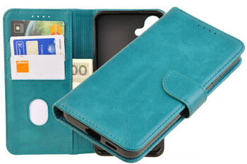 Etui portfel Wallet do Samsung Galaxy S24 Plus / S24+ zielony