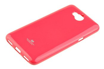 Etui Mercury Goosper Jelly Case do HUAWEI Y5 2017 / Y6 2017 różowy