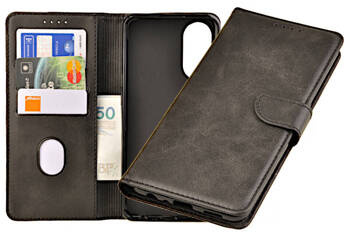 Etui portfel Wallet do Realme C67 4G czarny