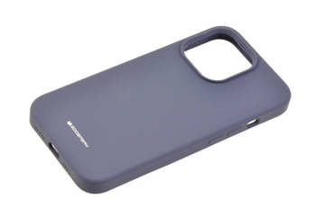 Etui Mercury Goospery Silicone do Apple iPhone 13 granatowy