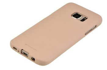Etui Mercury Goospery Soft Feeling do Samsung Galaxy S7 beżowy