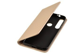 Etui Smart do Motorola Moto G8+ / G8 Plus złoty