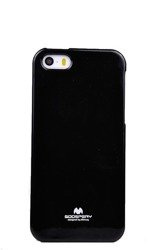 Etui Mercury Goospery Jelly Case do APPLE iPhone 5 5s 5SE czarny