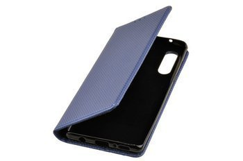 Etui Smart do LG Velvet niebieski