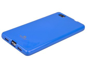 Etui Nakładka Mercury Goospery Jelly Case do HUAWEI P8 Lite niebieski