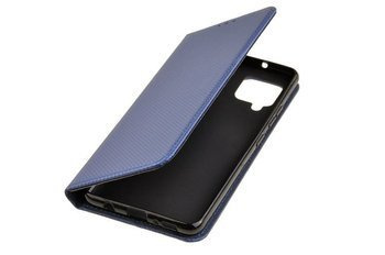 Etui Smart do Samsung Galaxy A42 5G niebieski