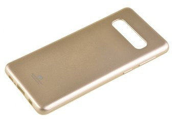 Etui Mercury Goospery Jelly Case do SAMSUNG GALAXY S10 G973 złoty