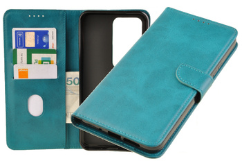Etui portfel Wallet do Xiaomi Redmi 15 zielony