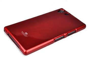 Etui Mercury Goospery Jelly Case do Sony Xperia Z1 L39h czerwony
