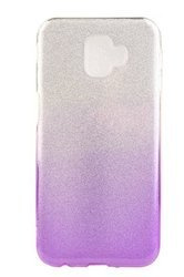 Etui brokatowe Bling do SAMSUNG GALAXY J6+ / J6 Plus J610 fioletowy