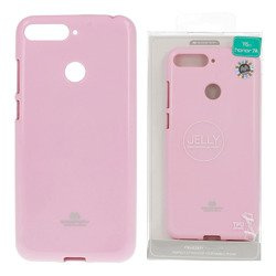 Etui Mercury Goospery Jelly Case do HUAWEI Y6 2018 Prime / Y6 2018 / HONOR 7A pudrowy róż