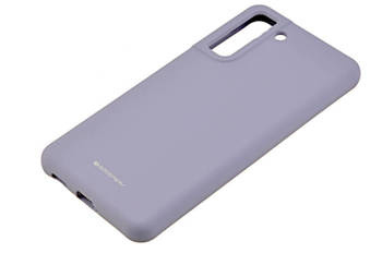 Etui Mercury Goospery Silicone do Samsung Galaxy S21 FE lawendowy