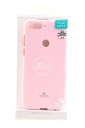 Etui Mercury Goospery Jelly Case do Huawei Y7 2018 / Y7 Prime 2018 / Enjoy 8/ Honor 7C pudrowy róż