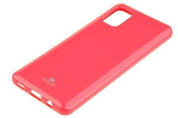 Etui Mercury Goospery Jelly Case do Samsung Galaxy A71 różowy