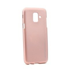 Etui Mercury Goospery iJelly Case do SAMSUNG GALAXY A6 2018 A600 różowo złoty