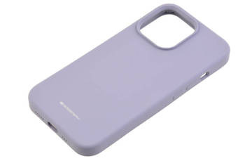 Etui Mercury Goospery Silicone do Apple iPhone 13 Pro lawendowy