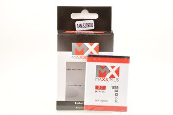 Bateria Akumulator Maxximus EB-F1A2GBU 1600mAh do telefonów Samsung Galaxy S2 I9100 / S2 PLUS I9105