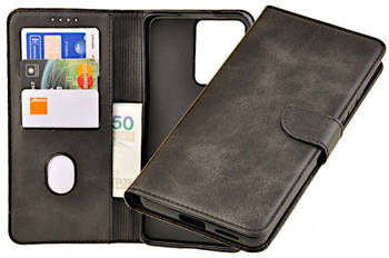 Etui portfel Wallet do Xiaomi Redmi Note 12 Pro Plus 5G / 12 Pro+ 5G czarny