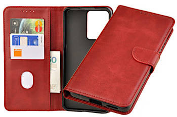 Etui portfel Wallet do Xiaomi Redmi Note 12 Pro Plus 5G / 12 Pro+ 5G czerwony