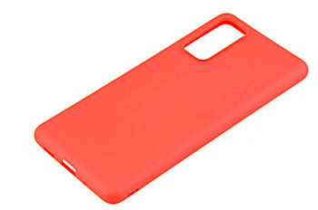 Etui silikonowe Fashion do Samsung Galaxy S20 Fe czerwony