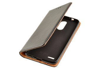 Skórzane etui Book Cover do LG K9 / K8 2018 czarny