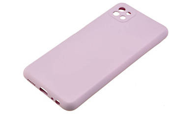 Etui silikonowe Tint do Samsung Galaxy A22 5G fioletowy