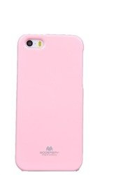 Etui Mercury Goospery Jelly Case do APPLE iPhone 5 5s 5SE pudrowy róż