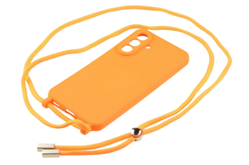 Etui ze sznurkiem RCK do Samsung Galaxy A56 5G pomarańczowy