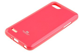 Etui Mercury Goosper Jelly Case do LG Q6 różowy