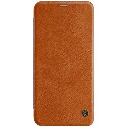 Etui Nillkin Qin leather case do HUAWEI MATE 20 Lite brązowy