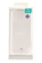 Etui Mercury Goospery Jelly Case do SAMSUNG GALAXY A40 A405 przezroczysty